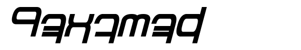 Betazed font preview